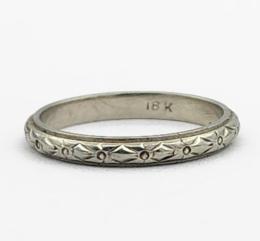 White Gold Women's Wedding Bands