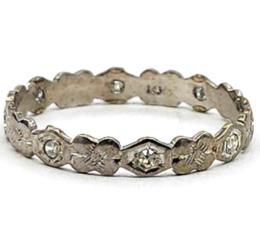 White Gold Women's Wedding Bands