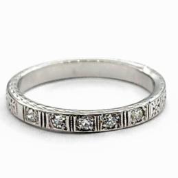 White Gold Women's Wedding Bands