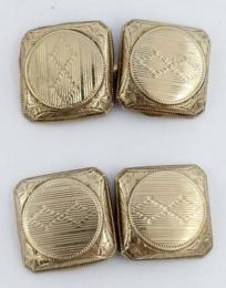 White Gold Jewelry Cool Finds - CUFFLINKS