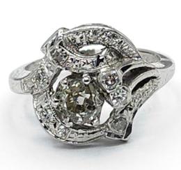 Platinum Ring  -  Women's