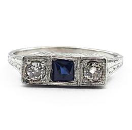 Platinum Ring  -  Women's