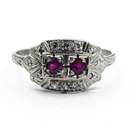 PLATINUM RING  -  WOMEN'S MOUNTINGS