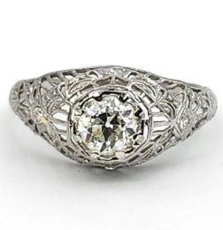 Platinum Ring  -  Women's