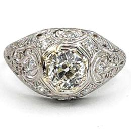 Platinum Ring  -  Women's