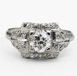 Platinum Ring  -  Women's