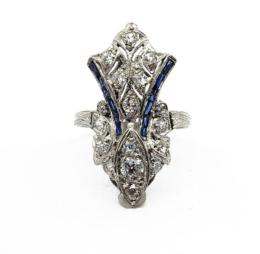 Platinum Ring  -  Women's