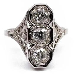 Platinum Ring  -  Women's