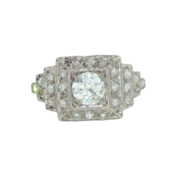 Platinum Ring  -  Women's