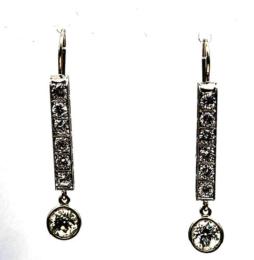 Platinum Earring
