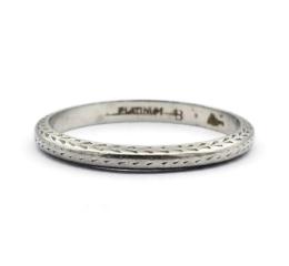 Platinum Women's Wedding Bands