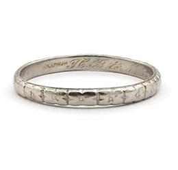 Platinum Women's Wedding Bands
