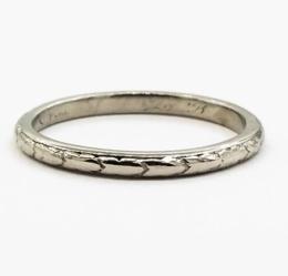 Platinum Women's Wedding Bands