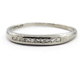 Platinum Women's Wedding Bands