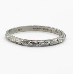 Platinum Women's Wedding Bands