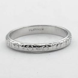 Platinum Women's Wedding Bands