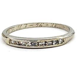 Platinum Women's Wedding Bands