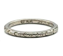 Platinum Women's Wedding Bands