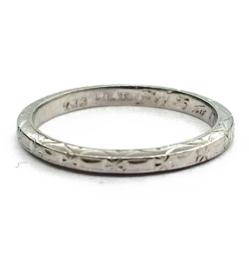 Platinum Women's Wedding Bands