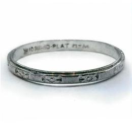 Platinum Women's Wedding Bands