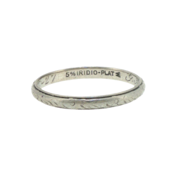 Platinum Women's Wedding Bands